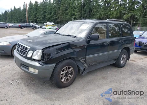 2000 Lexus Lx 470 z USA, uszkodzony, nr VIN JT6HT00WXY0079470